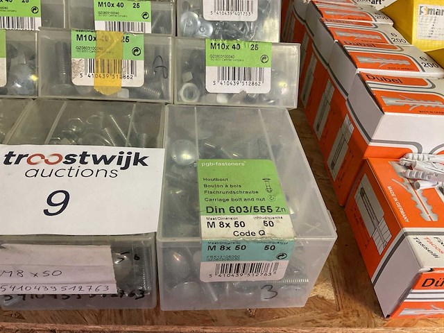 12 dozen houtbouten; stormnagel; gipsplaatstift - afbeelding 4 van  7