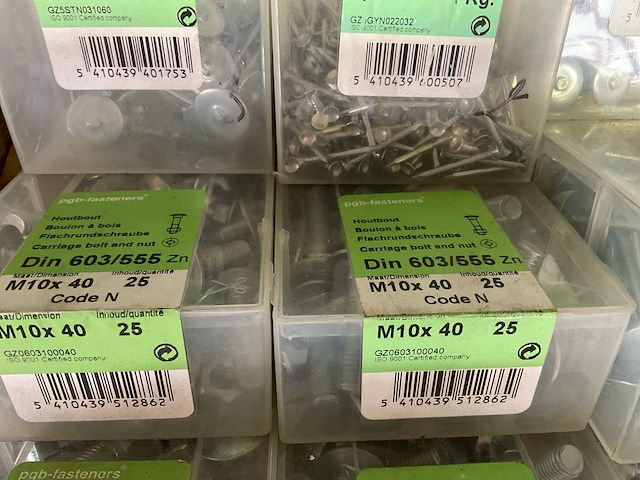 12 dozen houtbouten; stormnagel; gipsplaatstift - afbeelding 6 van  7