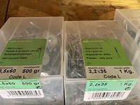 12 dozen houtbouten; stormnagel; gipsplaatstift - afbeelding 7 van  7