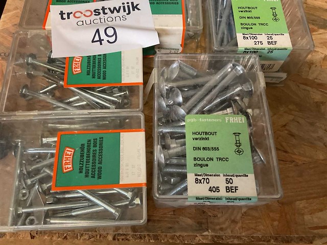 12 dozen houtbouten - afbeelding 2 van  5