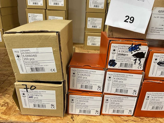 12 dozen houtschroeven - afbeelding 5 van  5