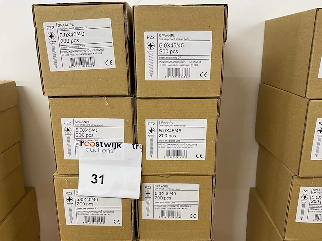 12 dozen houtschroeven - afbeelding 3 van  5