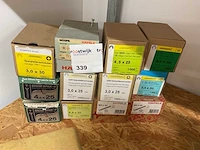 12 dozen houtschroeven - afbeelding 1 van  4