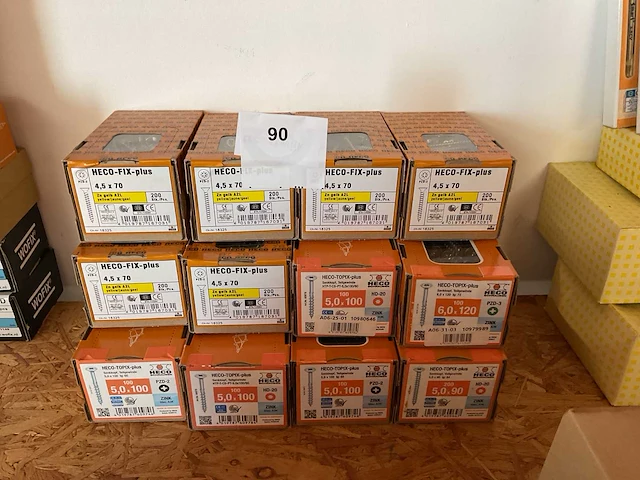 12 dozen houtschroeven - afbeelding 1 van  4