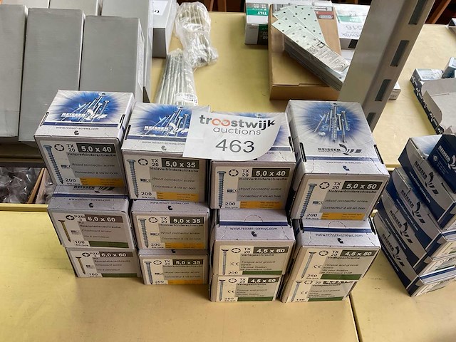 12 dozen houtschroeven - afbeelding 1 van  4