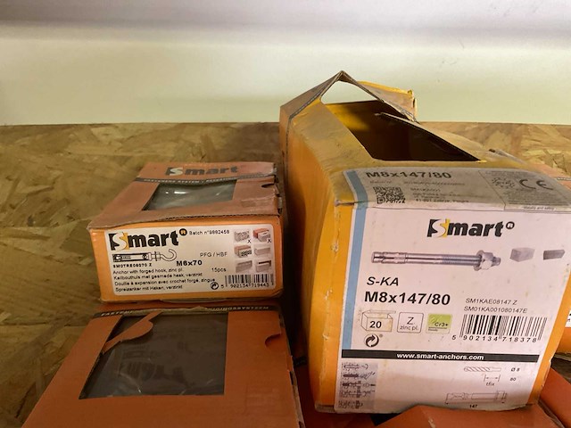 12 dozen keilbouten met oog - afbeelding 7 van  9