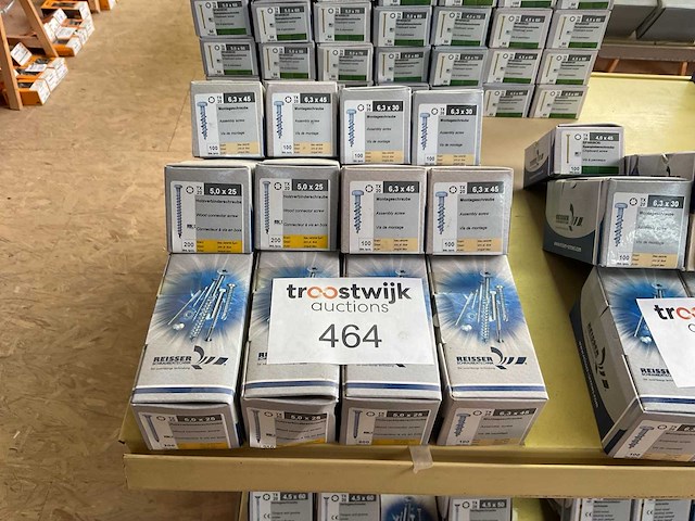 12 dozen montageschroeven; houtschroeven - afbeelding 1 van  6