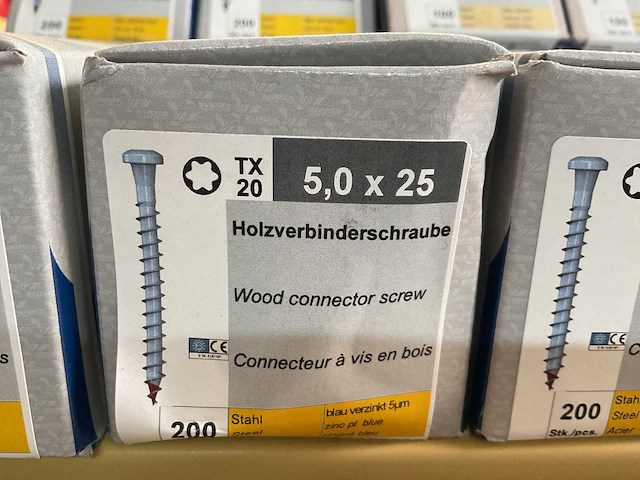 12 dozen montageschroeven; houtschroeven - afbeelding 4 van  6