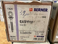 12 dozen schroeven; snelbouwschroeven; deels inox - afbeelding 2 van  6