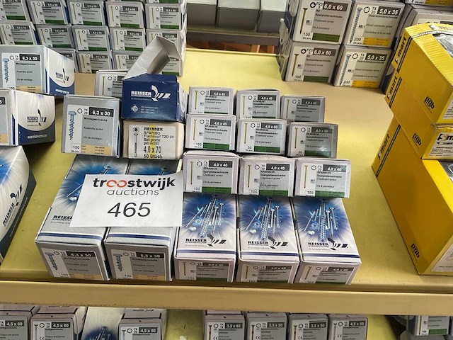 12 dozen spaanplaatschroeven; montageschroeven - afbeelding 1 van  8