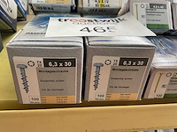 12 dozen spaanplaatschroeven; montageschroeven - afbeelding 2 van  8