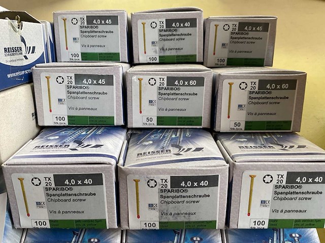 12 dozen spaanplaatschroeven; montageschroeven - afbeelding 5 van  8