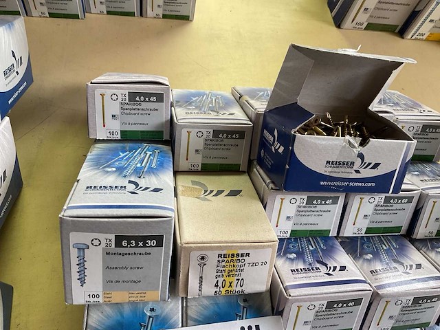 12 dozen spaanplaatschroeven; montageschroeven - afbeelding 6 van  8