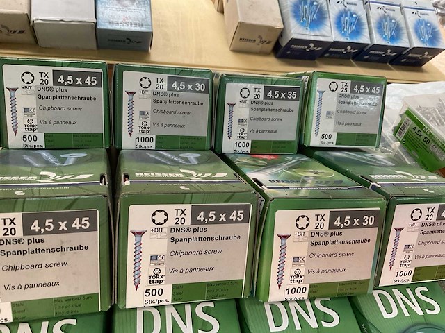 12 dozen spaanplaatschroeven - afbeelding 4 van  6