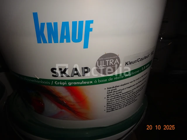 12 emmers korrelig gips op basis van kleur 102 siliconenhars - afbeelding 2 van  4