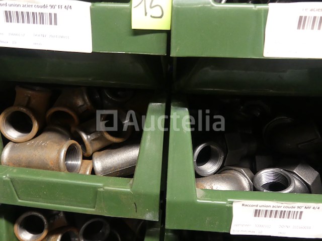 1/2 en 4/4 stalen fittingen/elleboog/huls - afbeelding 2 van  13