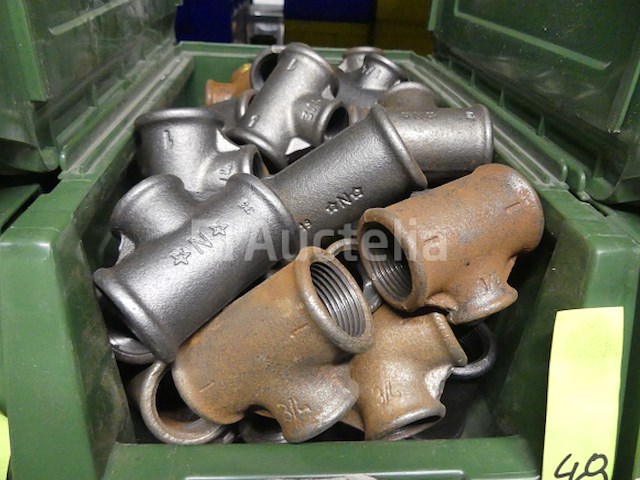 1/2 en 4/4 stalen fittingen/elleboog/huls - afbeelding 4 van  13