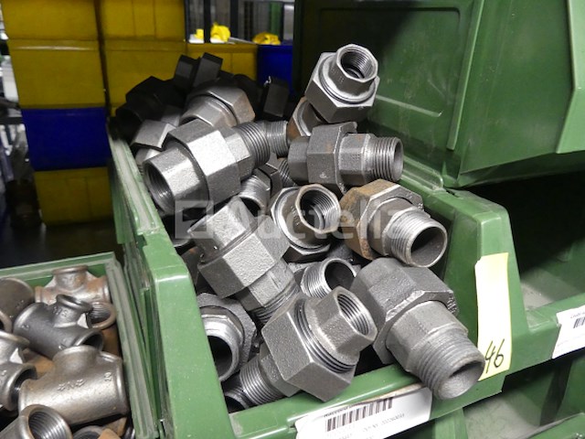 1/2 en 4/4 stalen fittingen/elleboog/huls - afbeelding 13 van  13