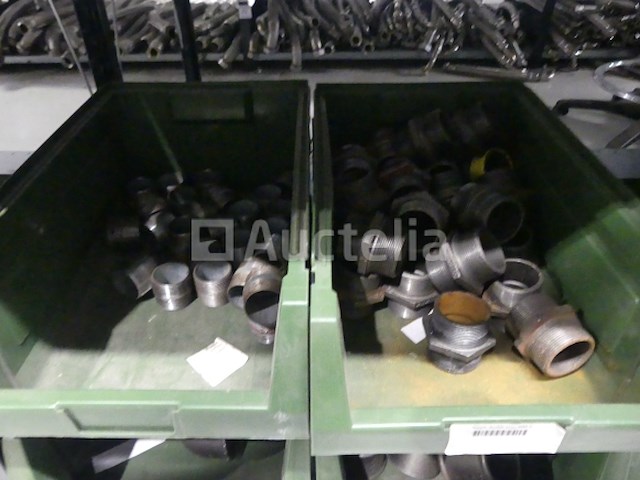 1/2 en 4/4 stalen fittingen/elleboog/huls - afbeelding 2 van  11