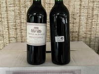12 flessen 1x 1 doos chateau des joualles bordeaux superieur 1996 - afbeelding 1 van  5