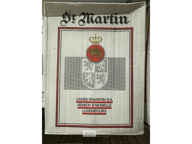 12 flessen 2x 1 doos st martin perlux brut - afbeelding 3 van  4