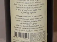 12 flessen à 75cl rode wijn antigua, monica di sardegna, santadi, 2019, 13,5% - afbeelding 2 van  2