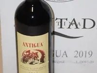 12 flessen à 75cl rode wijn antigua, monica di sardegna, santadi, 2019, 13,5% - afbeelding 1 van  2