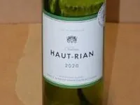 12 flessen à 75cl witte wijn chateau haut-rian, bordeaux, 2020, 12,5% - afbeelding 1 van  2