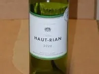 12 flessen à 75cl witte wijn chateau haut-rian, bordeaux, 2020, 12,5% - afbeelding 1 van  2