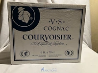 12 flessen cognac courvoisier - afbeelding 2 van  5