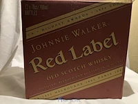 12 flessen whisky red label - afbeelding 2 van  5