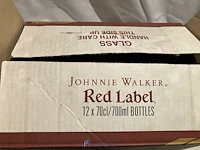 12 flessen whisky red label - afbeelding 4 van  5