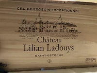 12 flessen wijn chateau lilian ladouys - afbeelding 1 van  4