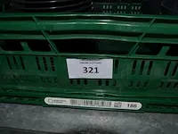 12 grote borden grijs, 12 kleine borden grijs, 12 kommetjes grijs ikea - afbeelding 2 van  6