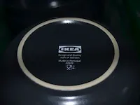 12 grote borden grijs, 12 kleine borden grijs, 12 kommetjes grijs ikea - afbeelding 6 van  6