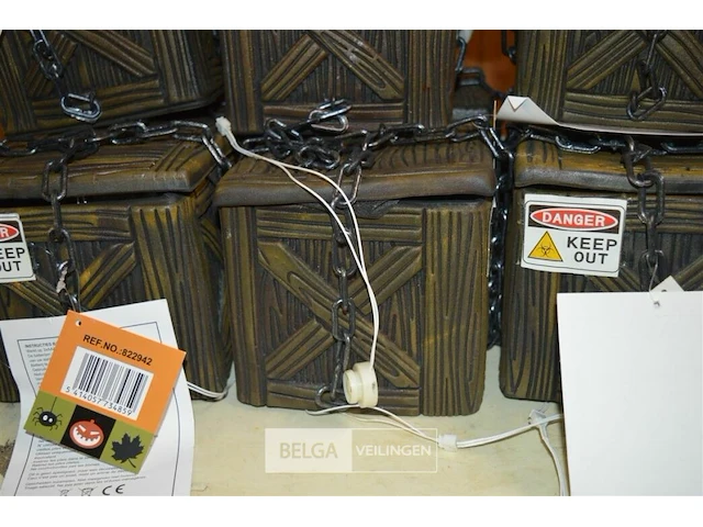 ±12 halloween deco op batterijen - afbeelding 4 van  4