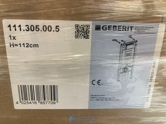 12 inbouwreservoirs geberit - afbeelding 2 van  2