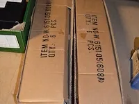 12 inox spatels houten steel - afbeelding 3 van  5