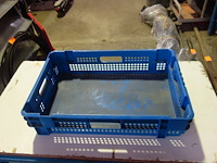 12 lage blauwe stapelbakken - afbeelding 1 van  3