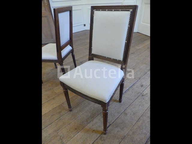 12 louis style beuken stoelen 16 - afbeelding 1 van  16