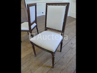 12 louis style beuken stoelen 16 - afbeelding 9 van  16