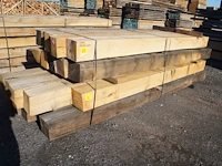 1,2 m³ eiken balken 200x200 - afbeelding 1 van  6