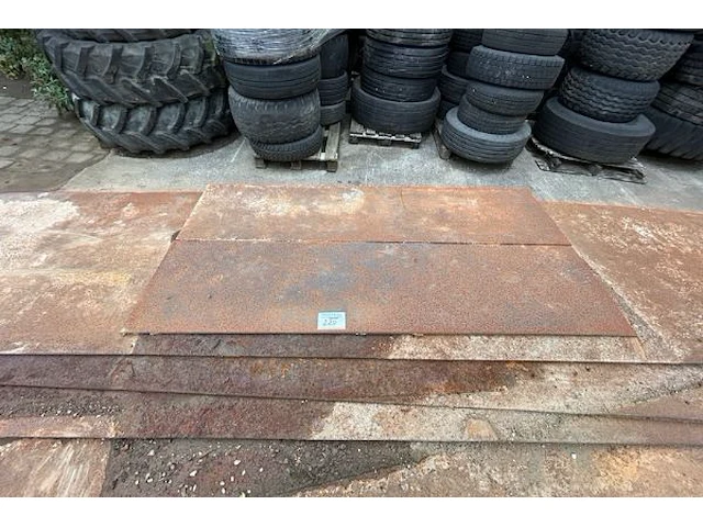 12 metalen rijplaten - afbeelding 3 van  7