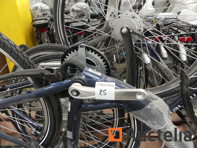 12 minerva gemotoriseerde elektrische fietsen (op te knappen of voor onderdelen) - afbeelding 12 van  18