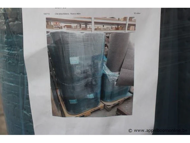 12 olie-absorbtierollen afm 0.75m x 46m - afbeelding 2 van  3