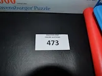 12 puzzels, map en 2 rollen voor puzzels op te bergen, 5 gezelschapsspellen - afbeelding 2 van  6
