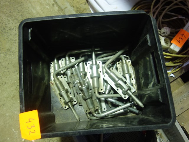 12 schuifgrendels - afbeelding 1 van  1