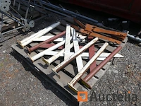 12 stalen consoles en statieven - afbeelding 2 van  3