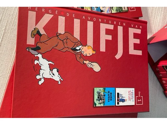 12 strips kuifje - afbeelding 6 van  6