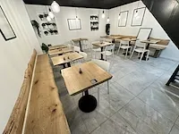 12 tafels vv stalen voet - 23 stoelen - afbeelding 5 van  14
